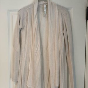 Soft Lululemon Wrap / Cardigan Sz 6, 5% Cashmere